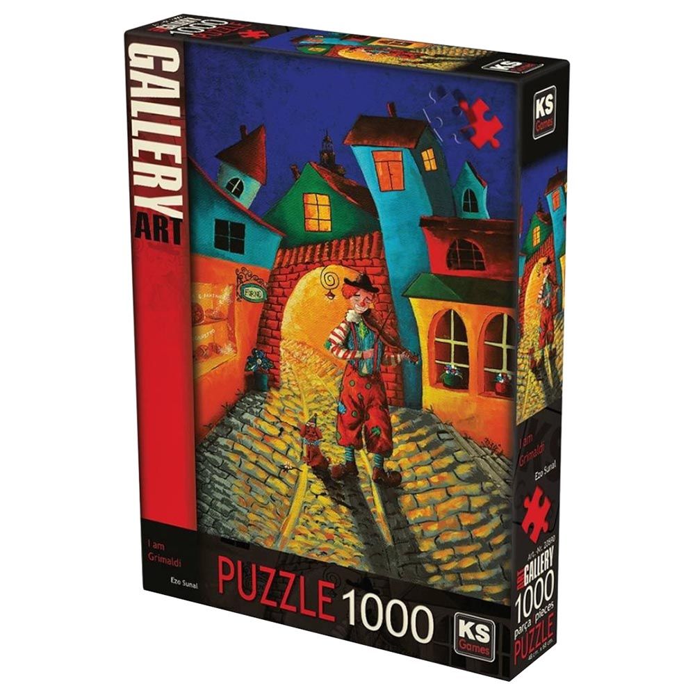 Ks Games - I Am Grimaldi Puzzle 1000pcs