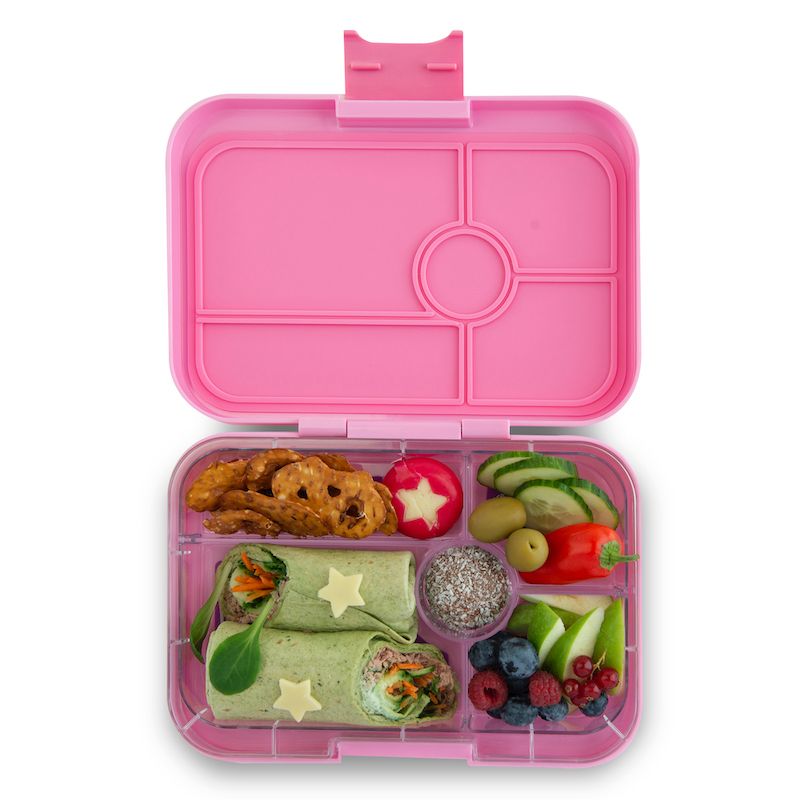 Yumbox - 5 Compartment Tapas Lunchbox Stardust Pink