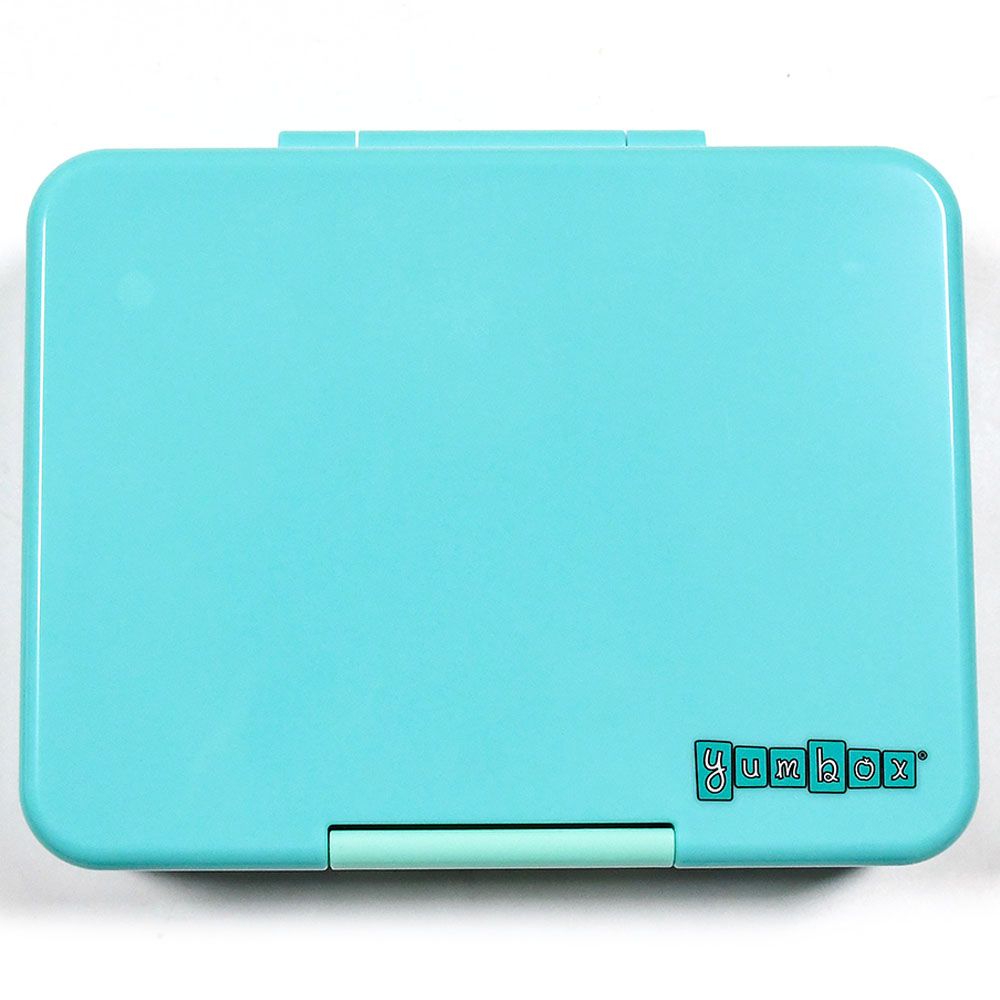 Yumbox - 3 Compartment Snack Box - Misty Aqua