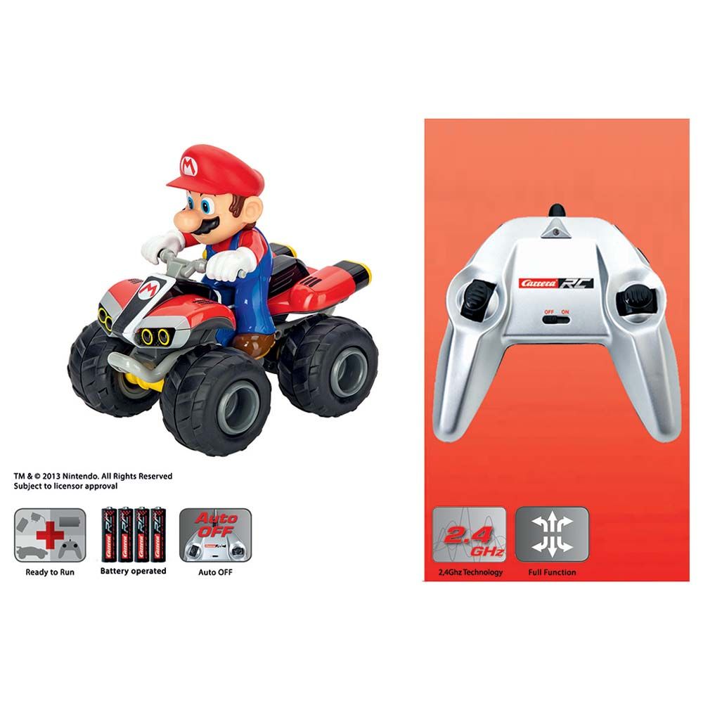 Carrera - Remote Control Mario Kart 8 Mario - Red