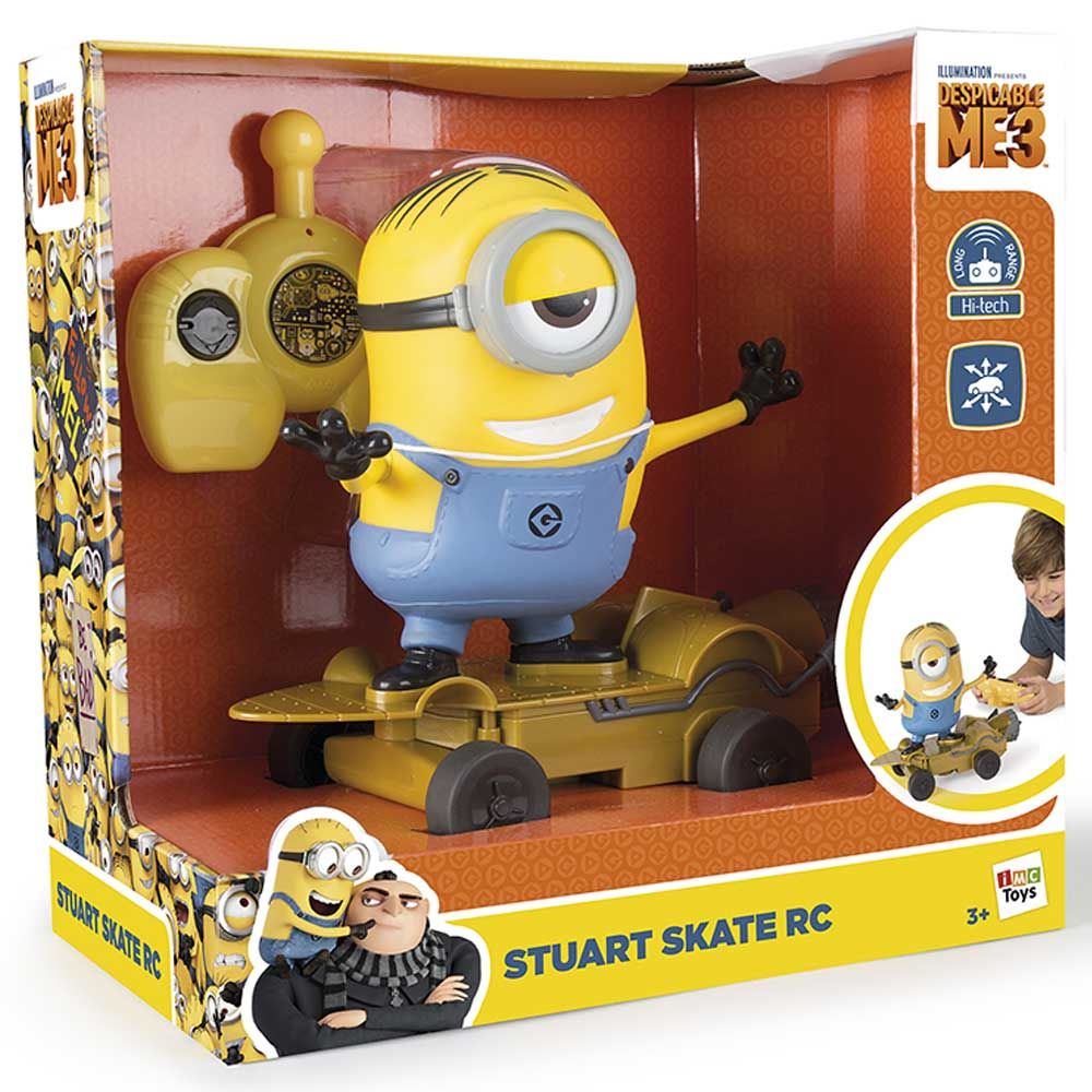 IMC Toys - Minions Stuart Remote Control Skate - Yellow