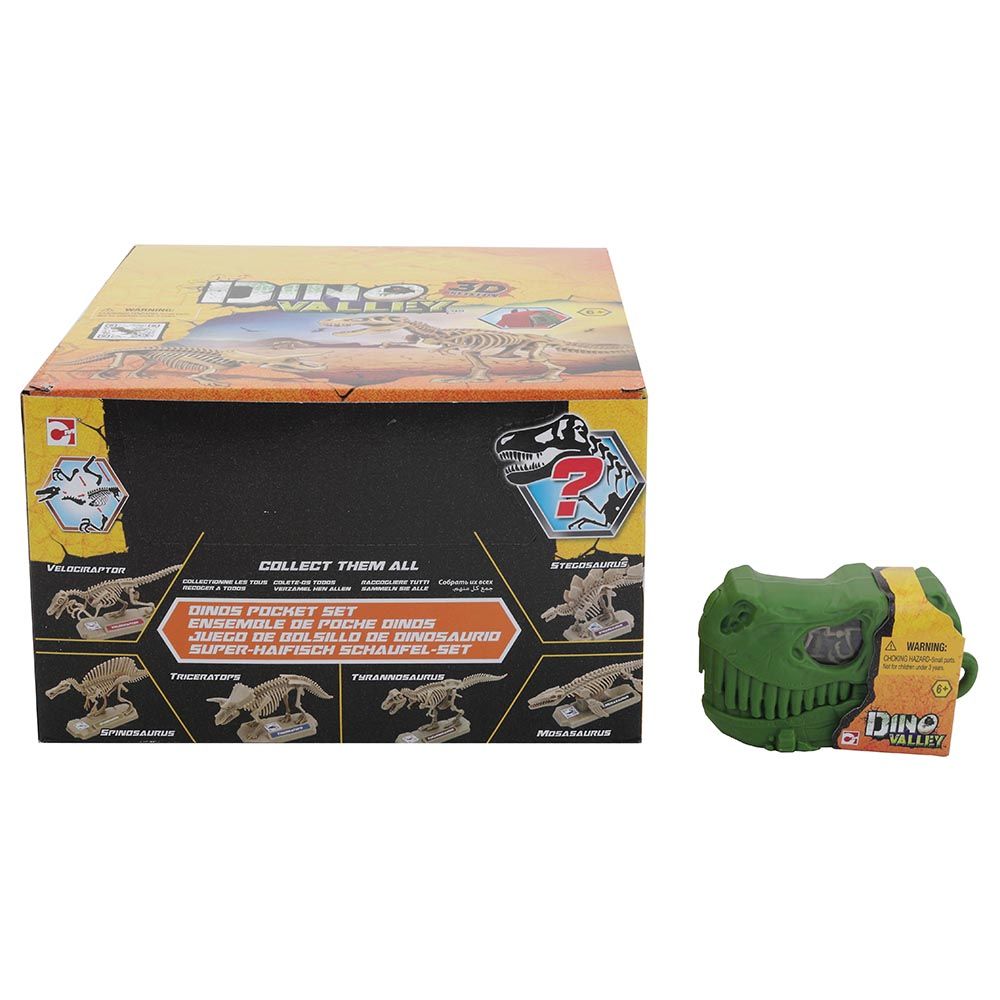 Chap Mei - Dino Valley Dinos Pocket Set - Beige