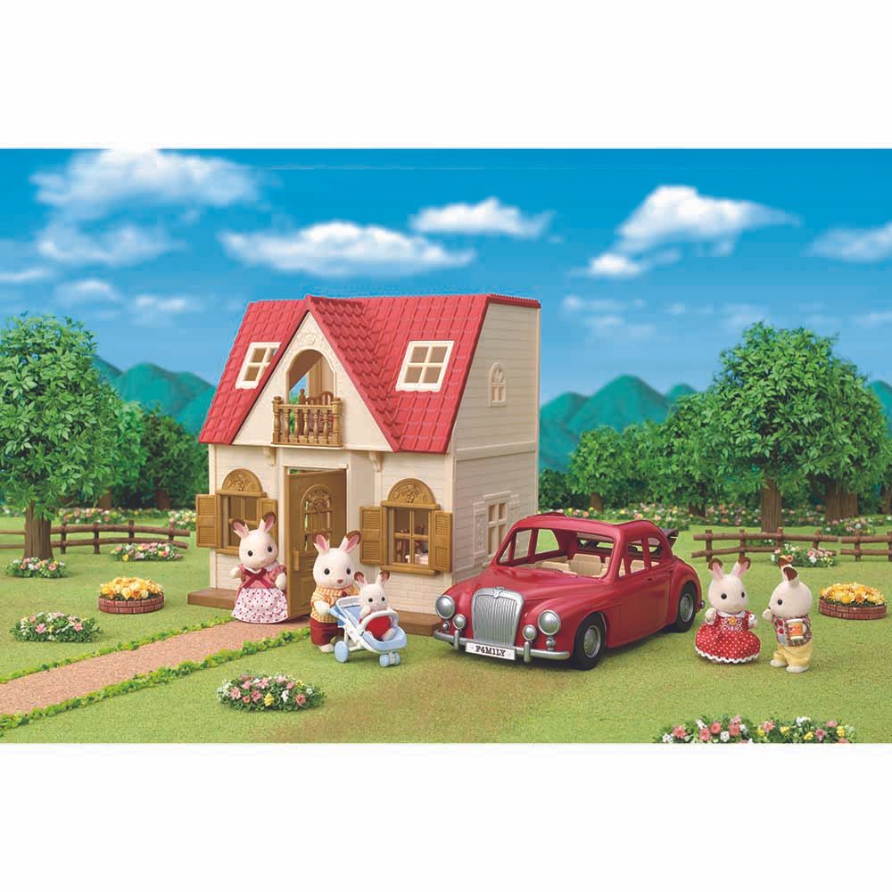 Sylvanian Families - Family Cruising Car - Red