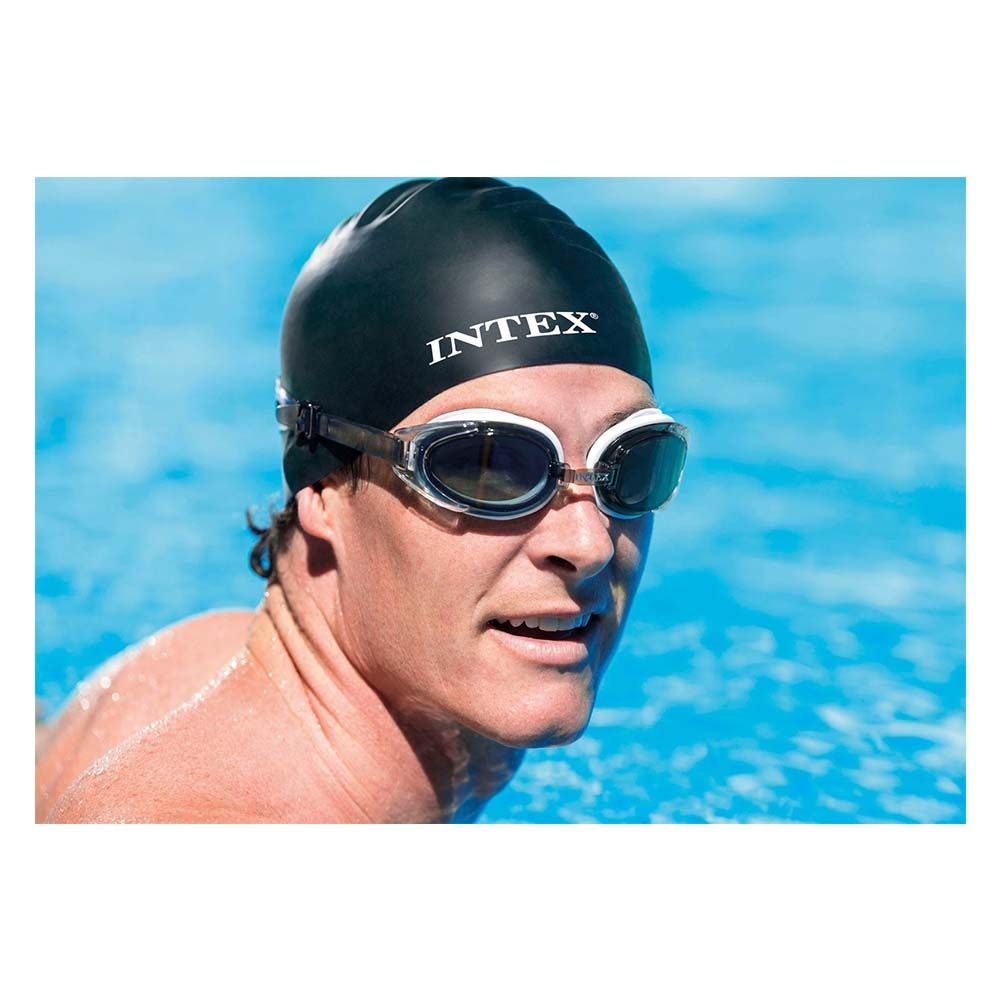 Intex - Silicon Swim Cap - Black