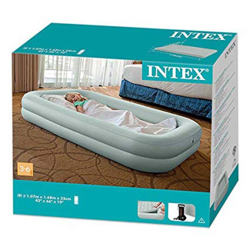 Intex Kids Travel Bed with Hand Pump