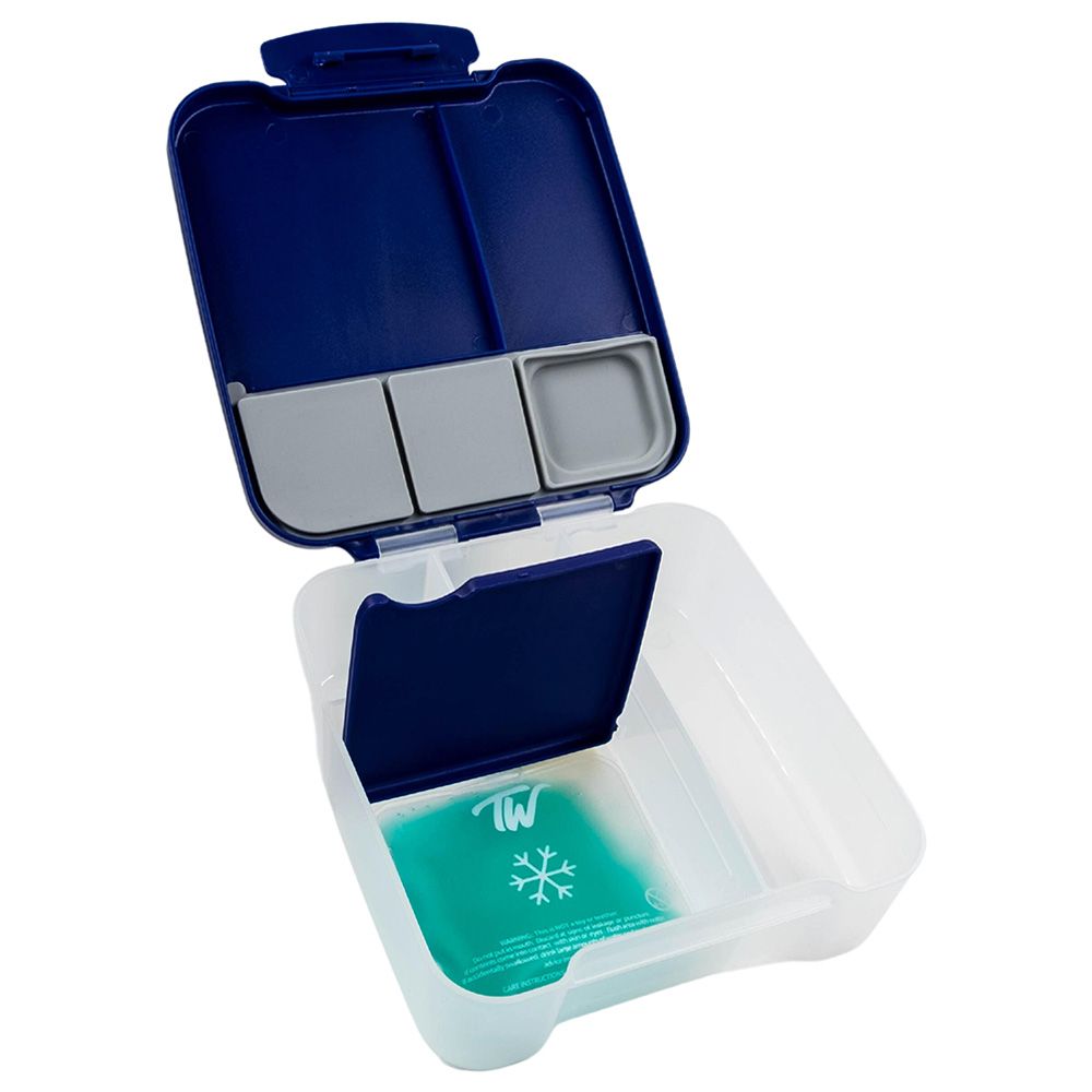 TW Bento Box - 5 Compartment Lunch Box - Blue