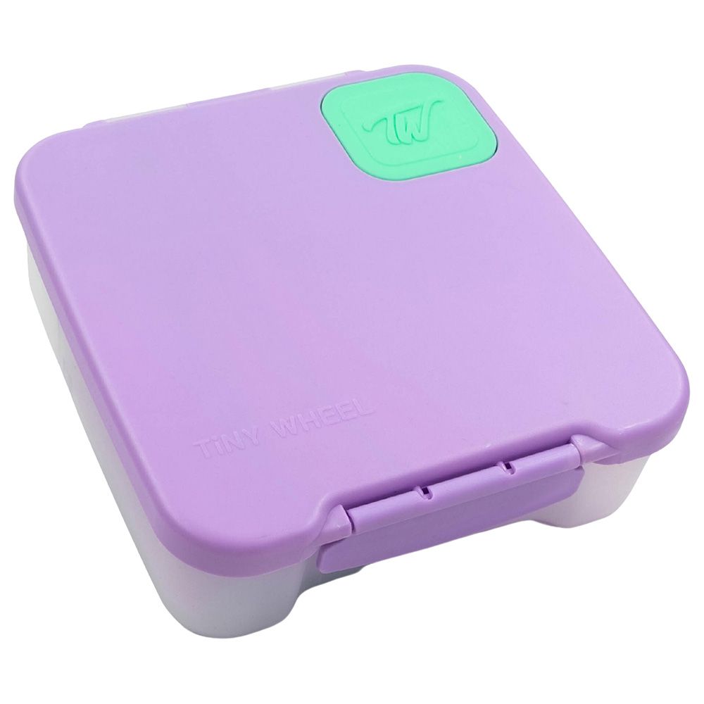 Tiny Wheel - 5 Compartment Lunch Box - Purple