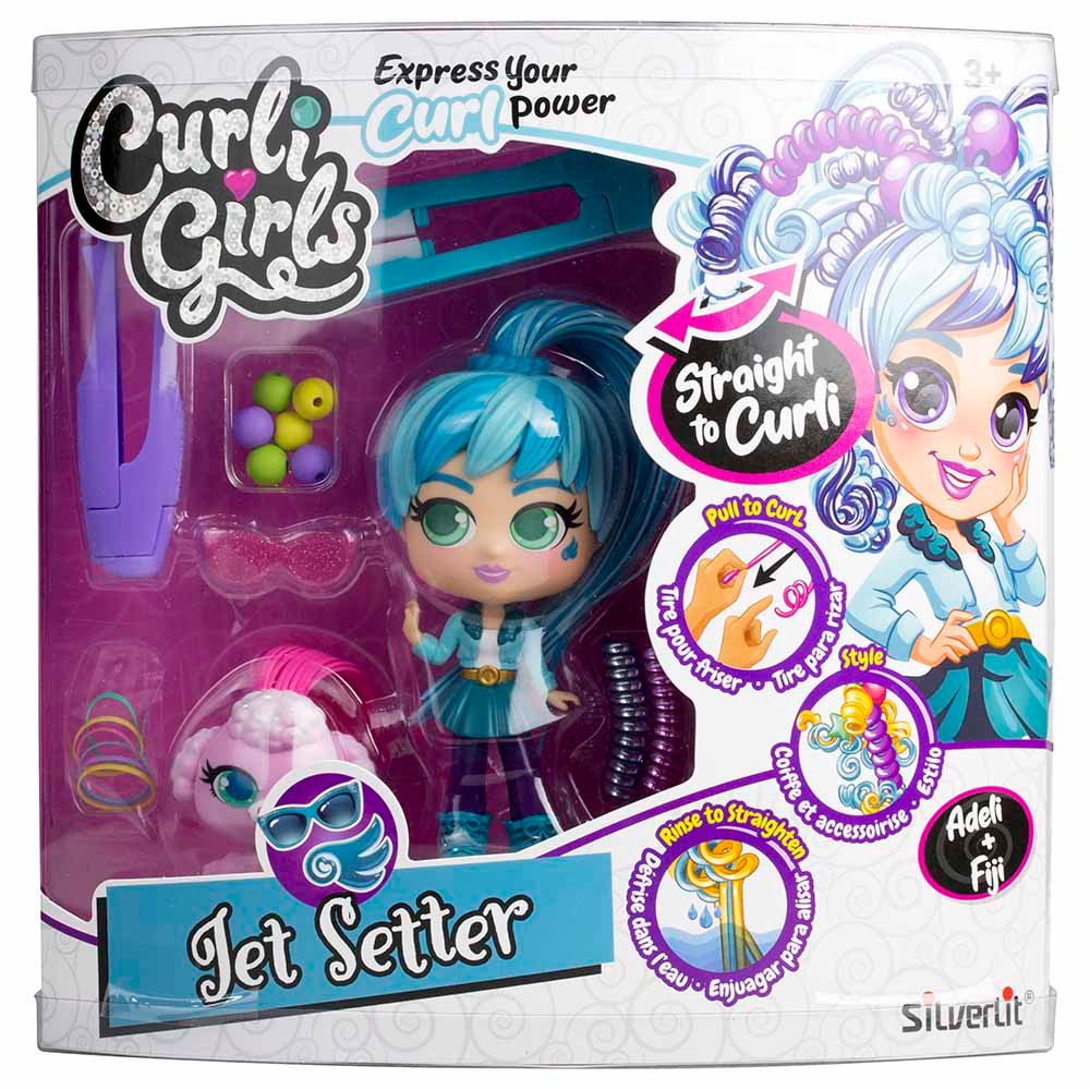 Silverlit - Curli Girls Doll And Pet Deluxe Set