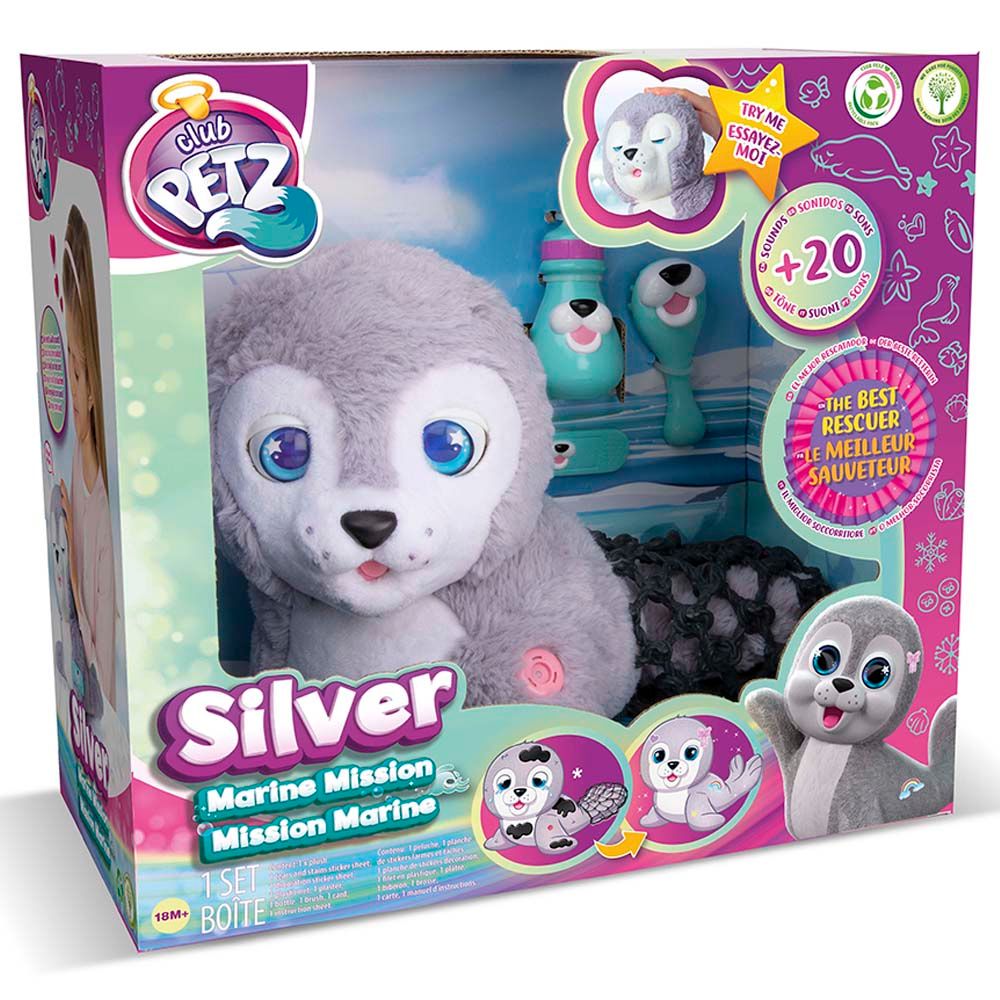 IMC Toys - Club Petz Silver Marine Mission - Grey