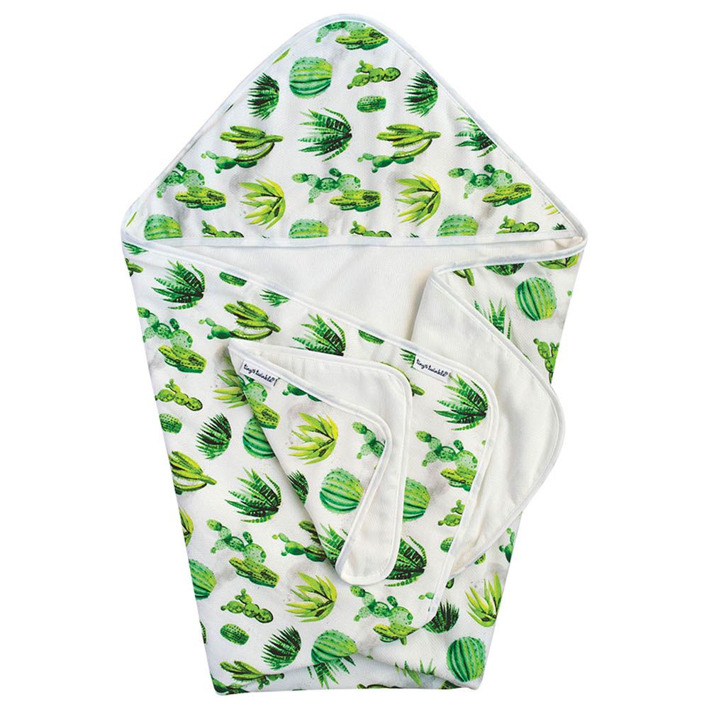 Tiny Twinkle - Hooded Towel Set - Cacti