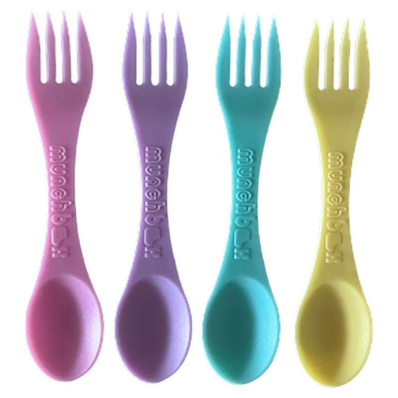 Munchbox Bento - Mini Sporks 8pcs - Pastel