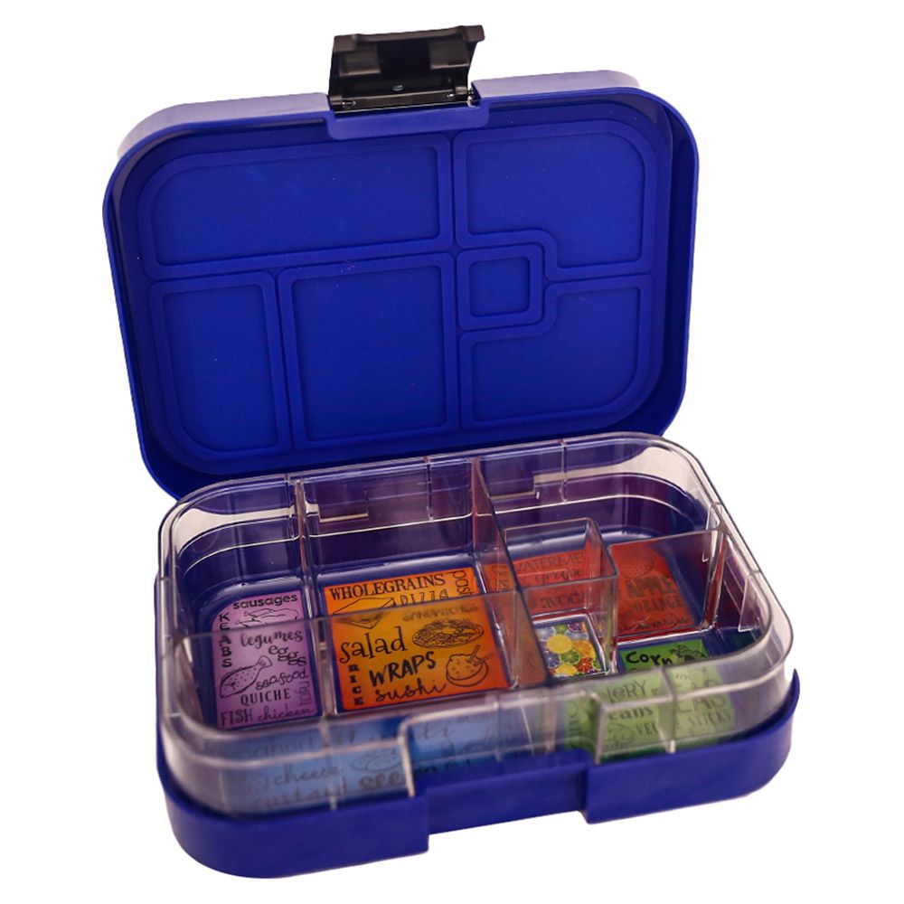 Munchbox Bento - Maxi 6 Compartments Lunchbox - Midnight Blue