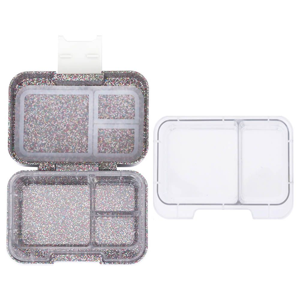 Munchbox - 3 Compartment Munchi Snack Box - Sparkle Rainbow