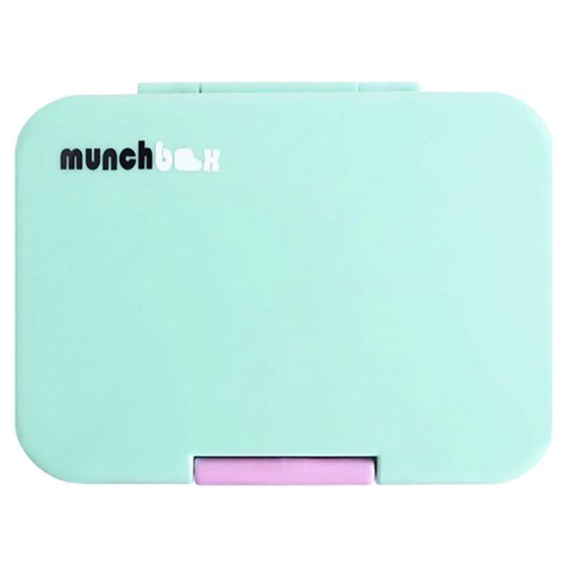 Munchbox - 3 Compartment Munchi Snack Box - Peppermint Blush