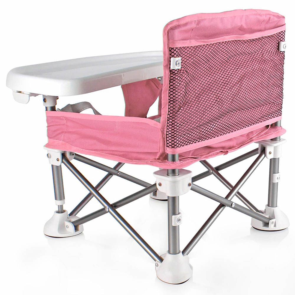 UKR - Baby Chair Foldable With Bag - Pink