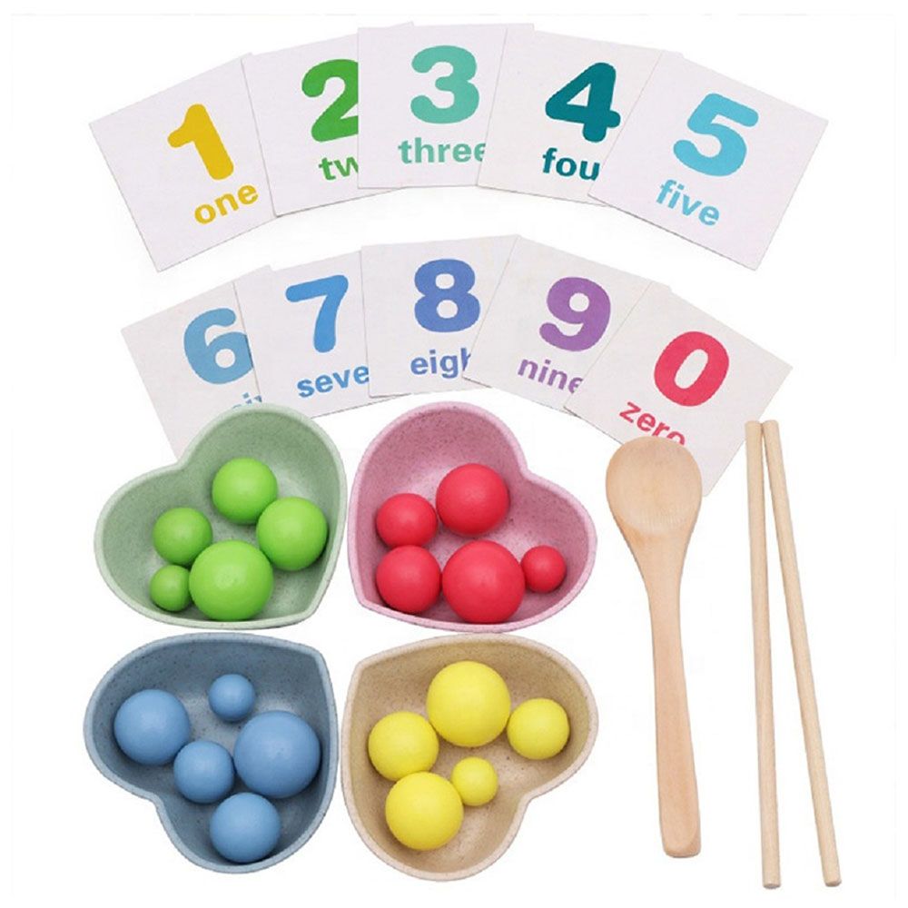 UKR - Counting Montessori Ball Set