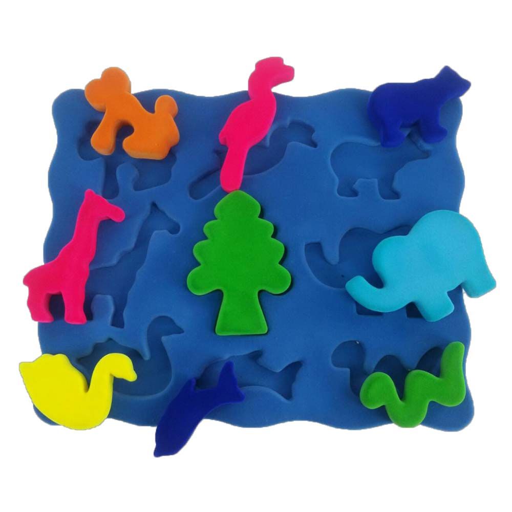 Rubbabu - 3D Shape Sorter Animal Shapes