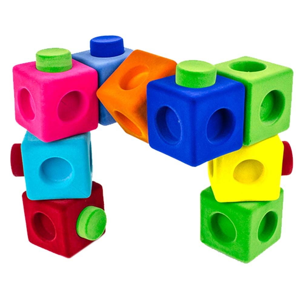 Rubbabu - Rubbablox Building Block Set of 9