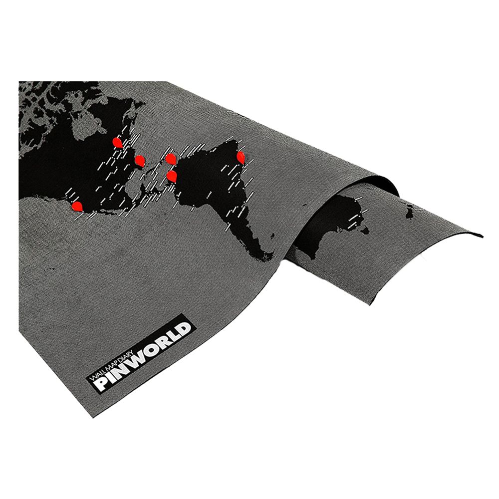 Palomar - Pin World Wall Map - Black