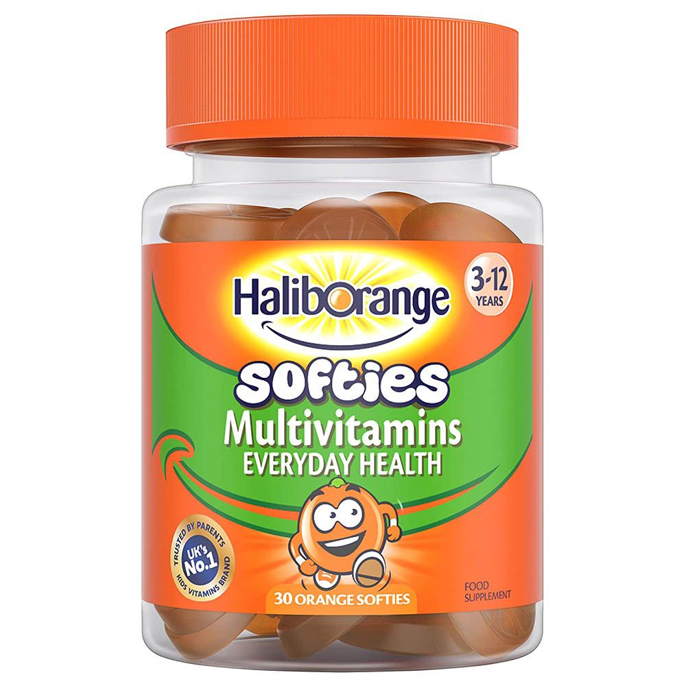 HalibOrange - kids Multivitamin Softies Orange Flavour 30'S