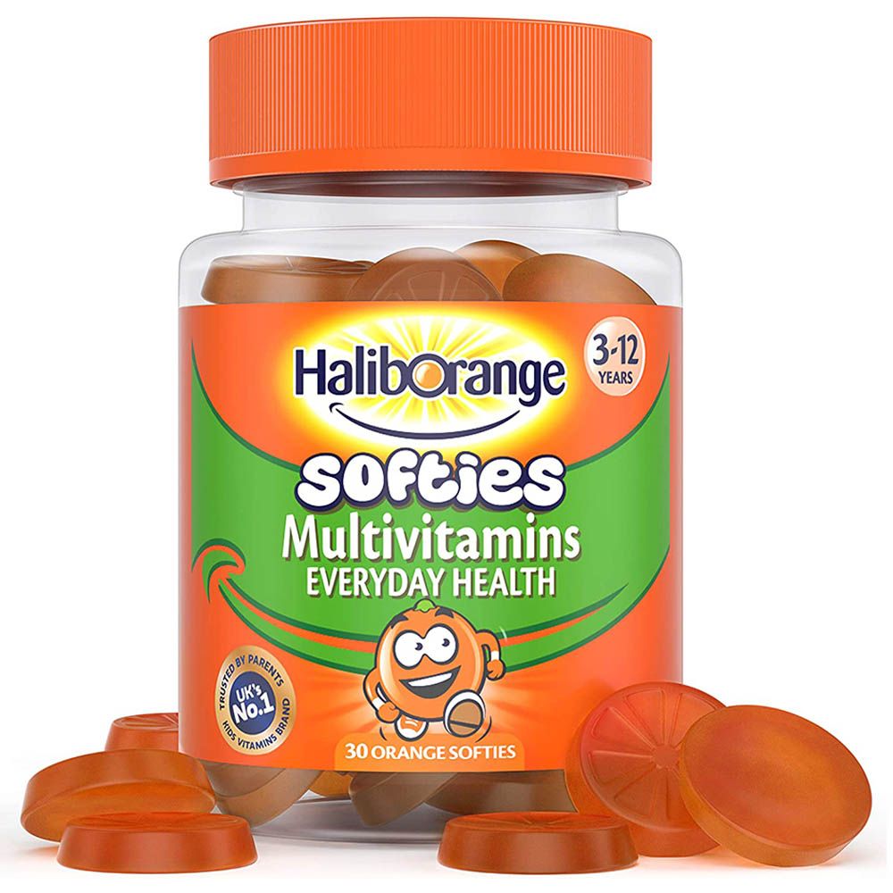 HalibOrange - kids Multivitamin Softies Orange Flavour 30'S