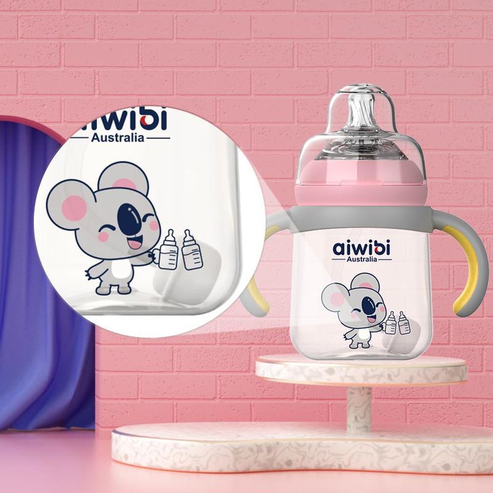 Aiwibi - Nursing Bottle 240ml - Pink