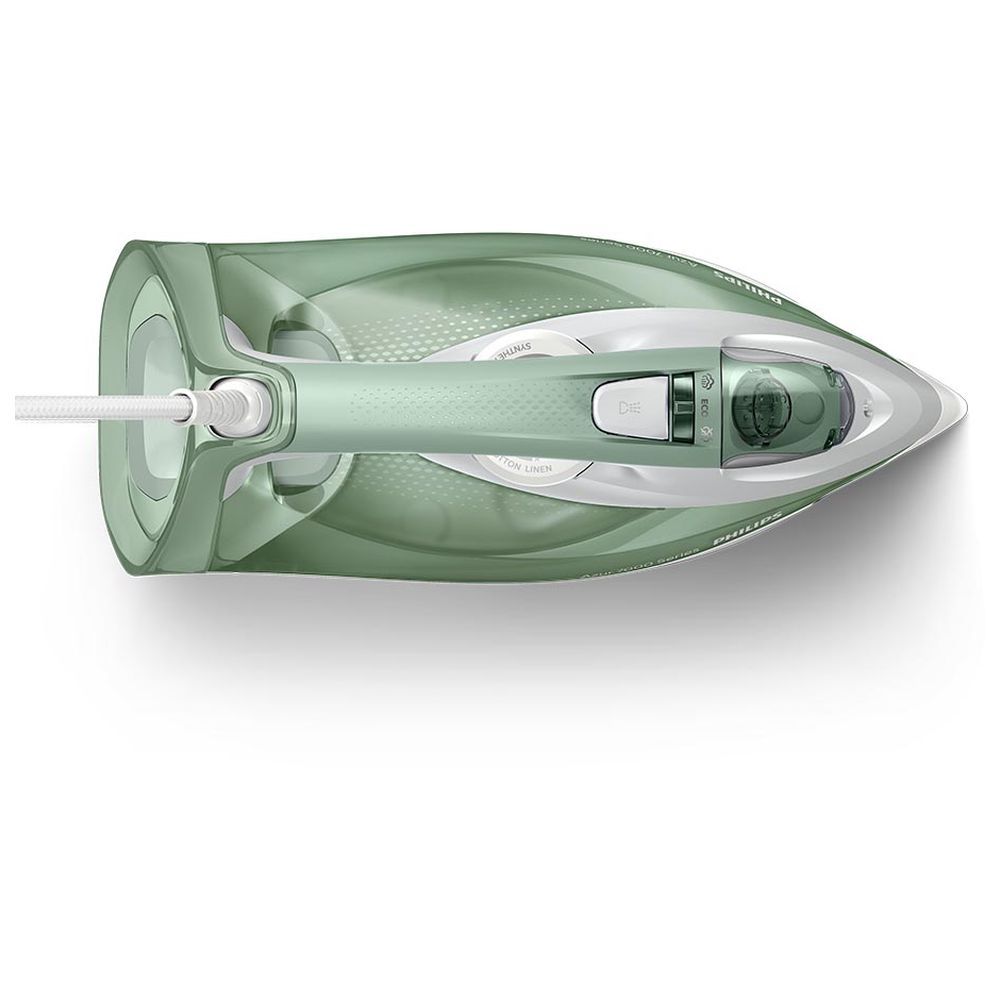 Philips - HV Steam Iron 7000 Series - Green/Grey