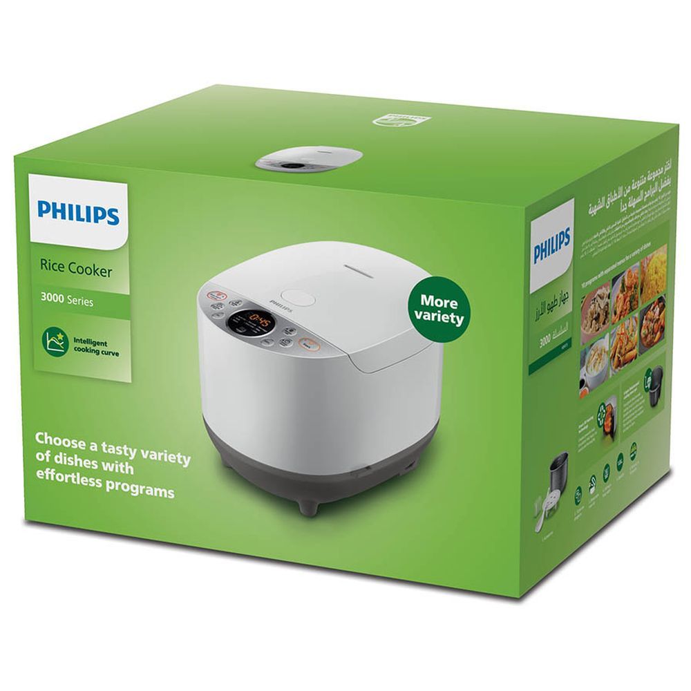 Philips - Digital Rice Cooker HD4515/55