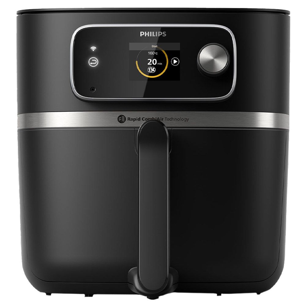 Philips - Combi XXL Connected Airfryer 7000 Series - Black