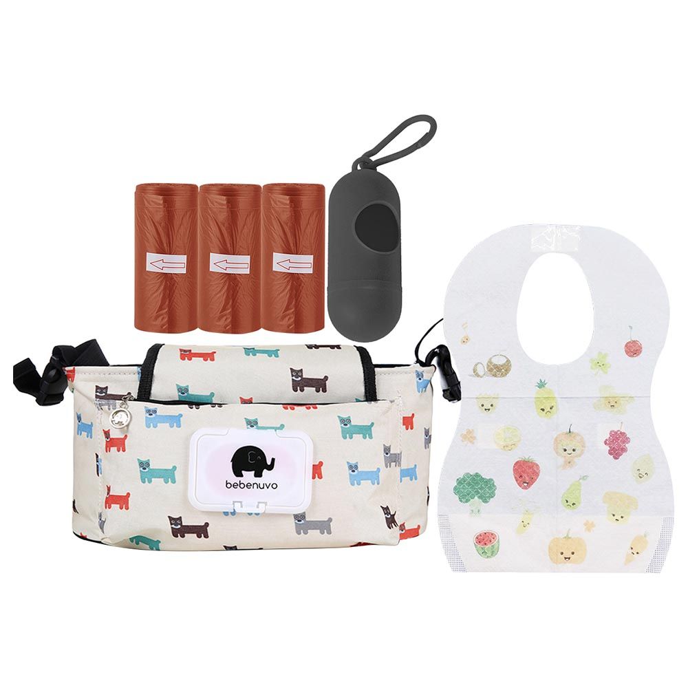 Star Babies - Stroller Bag, Bibs & Scented Bag