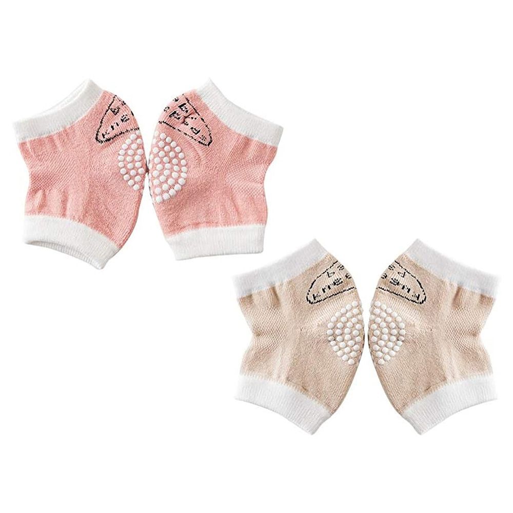 Star Babies - Girls Anti-Slip Crawling Kneepads - Pack of 2