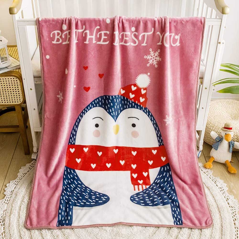 Star Babies - Kids Plush Blanket 140 x 100 cm - Pink