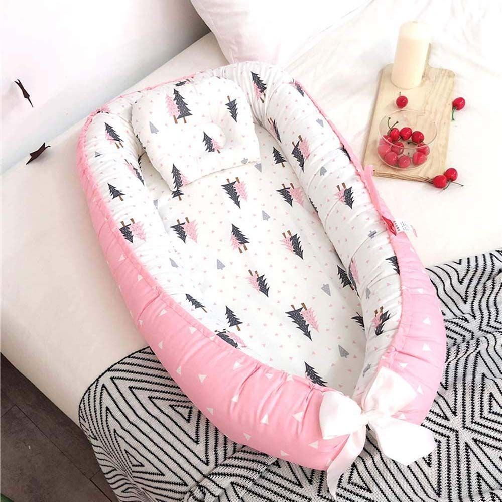 Star Babies - Portable Lounger Sleeping Pod - Pink