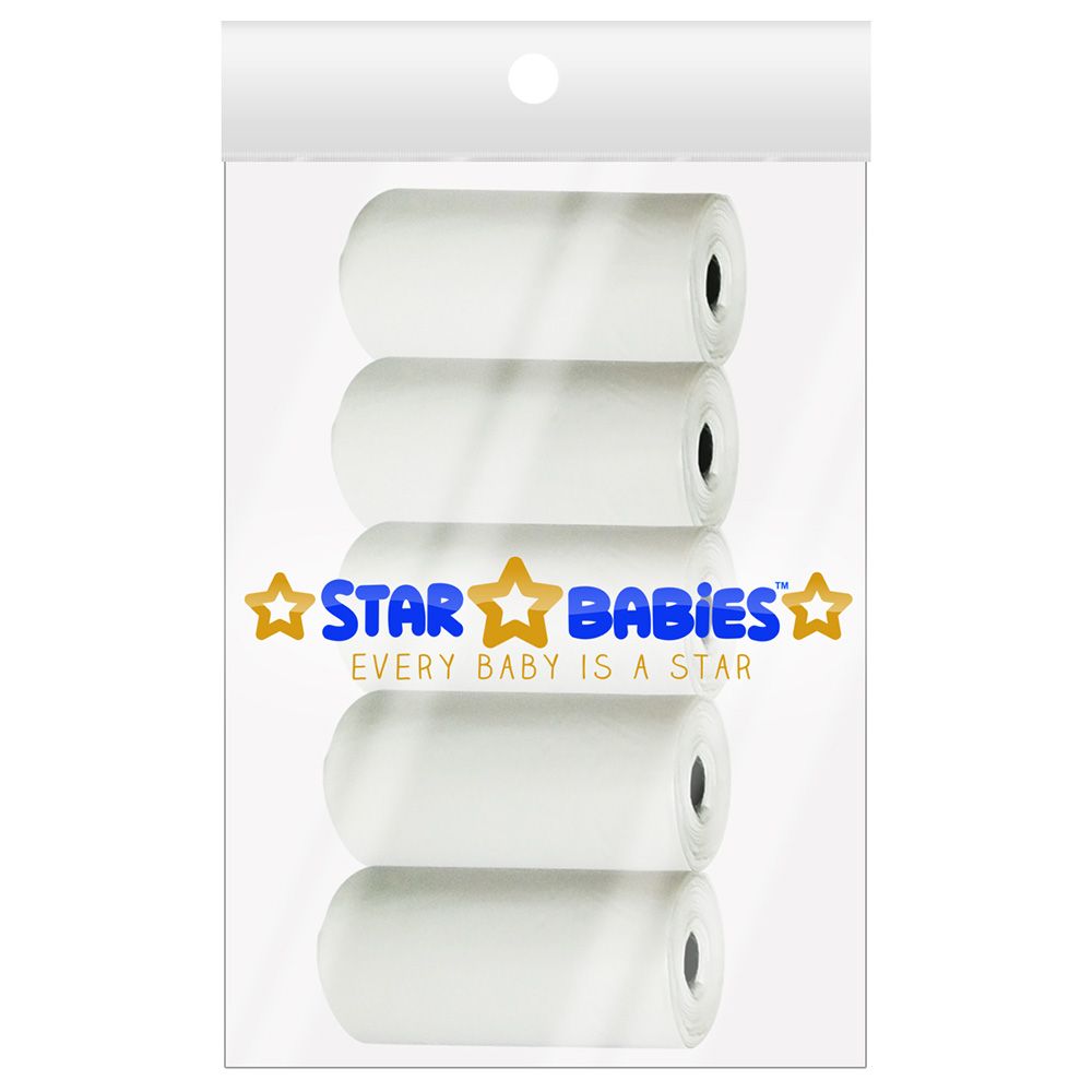 Star Babies - Scented Bag Pack of 5/75 Bags - White