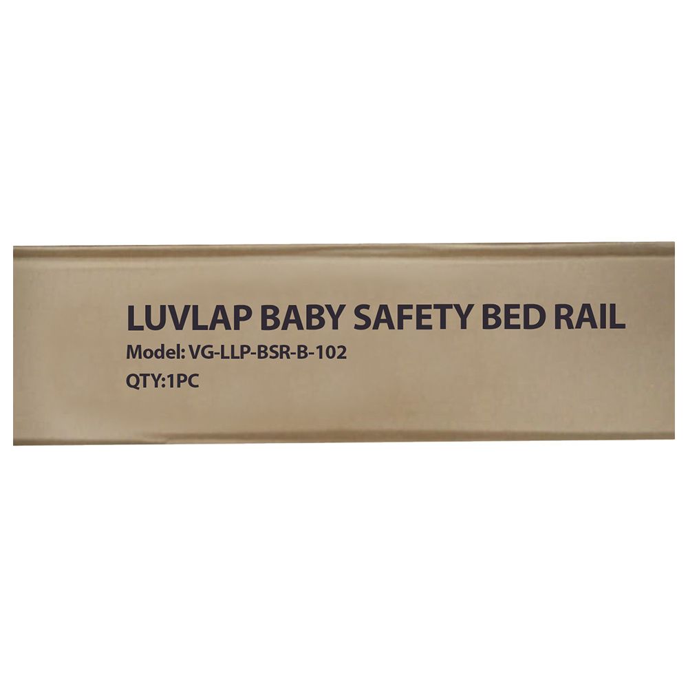 Luvlap - Baby Safety Bed Rail 102cm - Blue