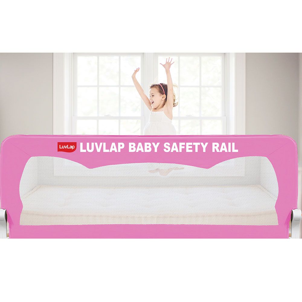 Luvlap - Baby Safety Bed Rail 102cm - Pink