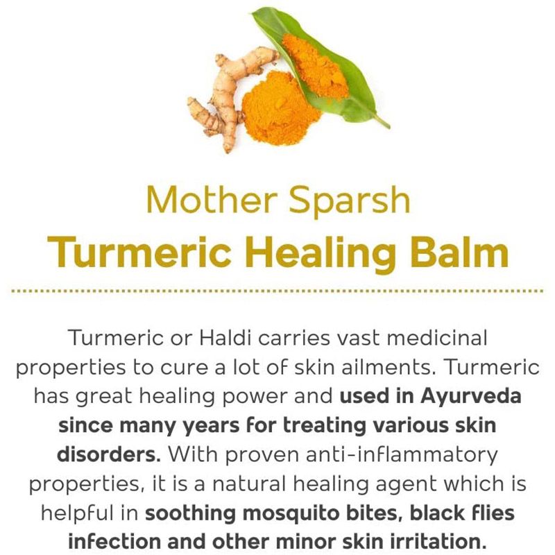 Mother Sparsh - After Bite Turmeric Balm 25g