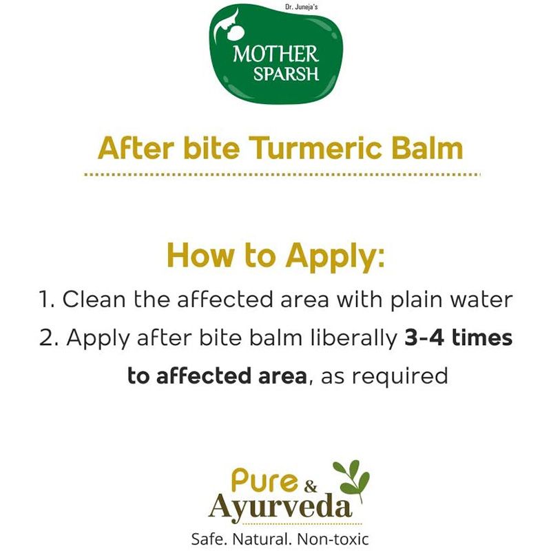 Mother Sparsh - After Bite Turmeric Balm 25g