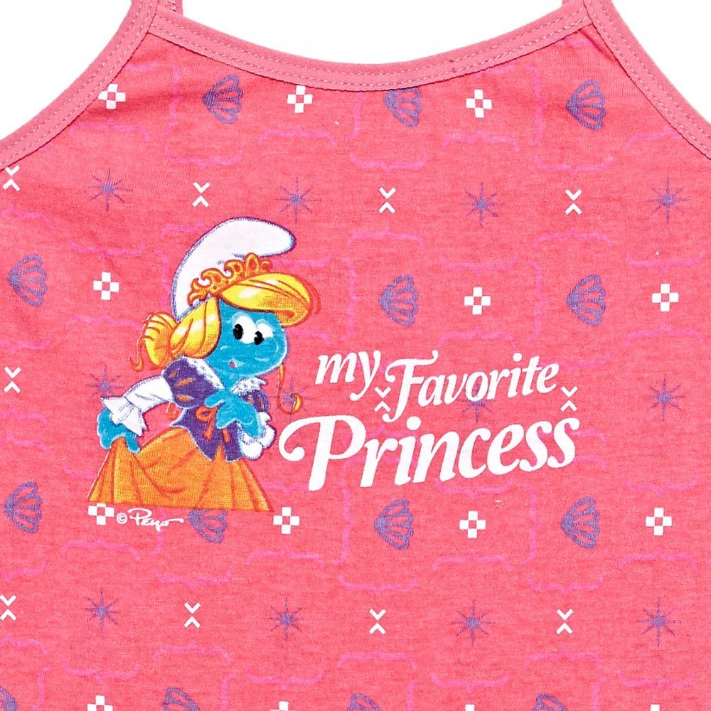 The Smurfs - Vest & Underwear Set - Pink