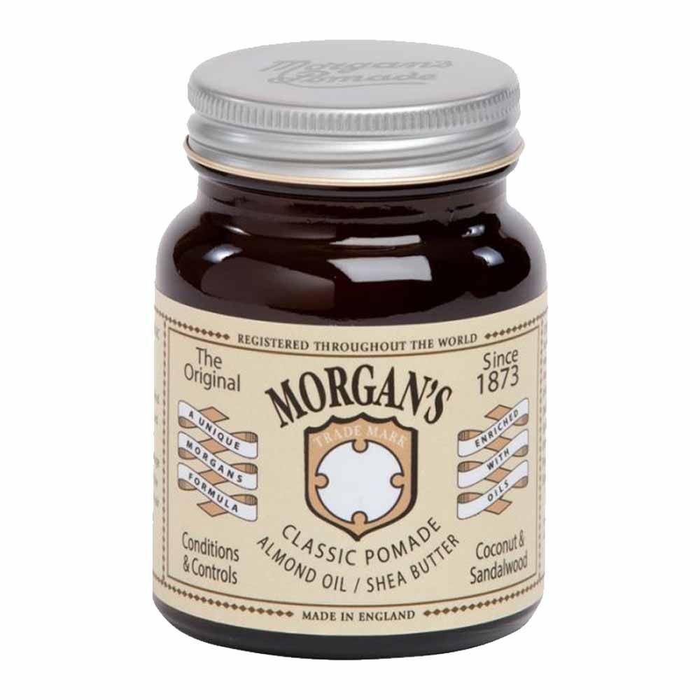 Morgan's Pomade - Men's Almond Oil, Shea Butter 100G Cream Label