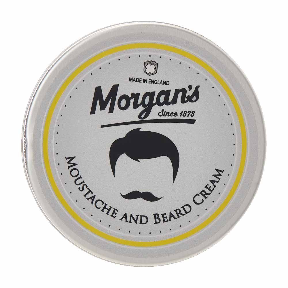 Morgan's Pomade - Men's Moustache & Beard Cream Tin 75Ml