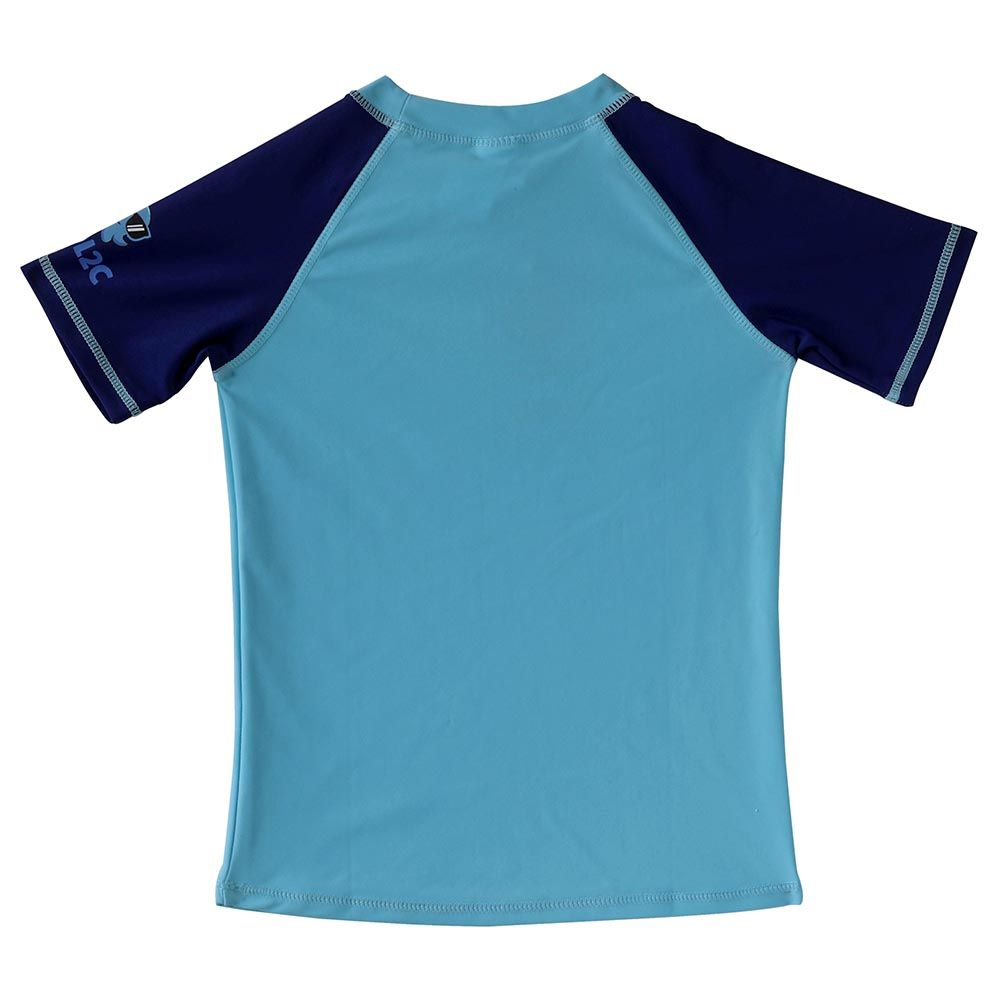 Cool2C - Boys Short Sleeve Rash Top - Blue