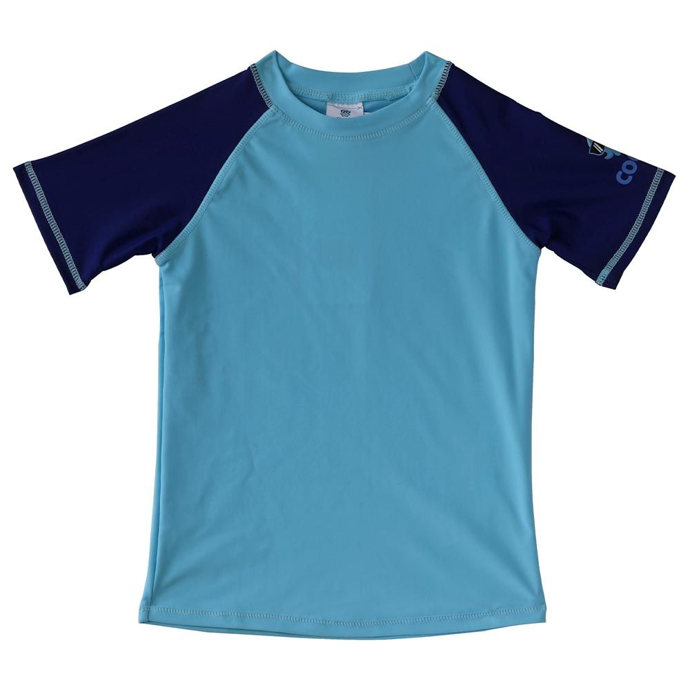 Cool2C - Boys Short Sleeve Rash Top - Blue