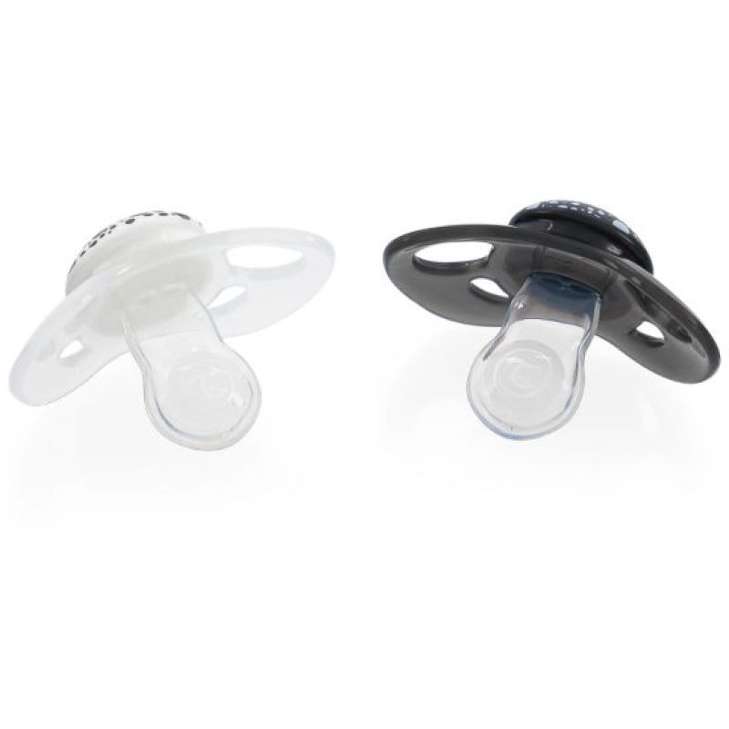 Twistshake - Pacifier - Pack Of 2 - 6M+ - Black/White