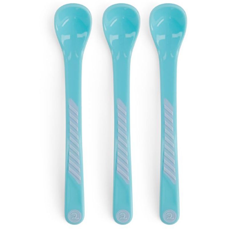 Twistshake - Feeding Spoon - Pack of 3 - Pastel Light Blue