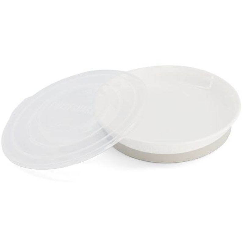 Twistshake - Click-Mat Mini With Plate - White