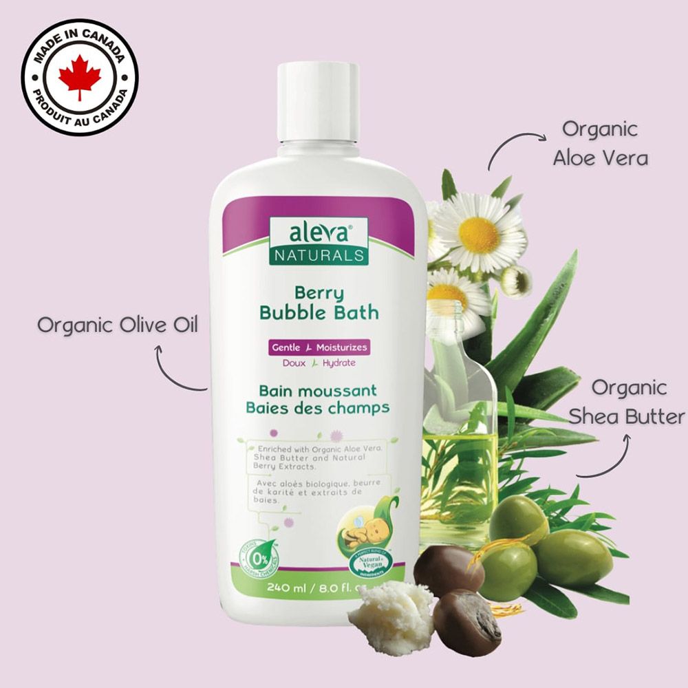 Aleva Naturals - Berry Bubble Bath - 240ml