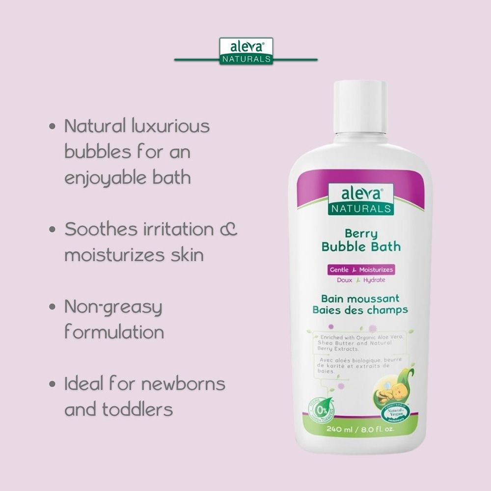 Aleva Naturals - Berry Bubble Bath - 240ml