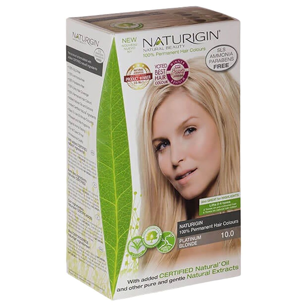 Naturigin - Platinum Blonde 10.0 Hair Colour