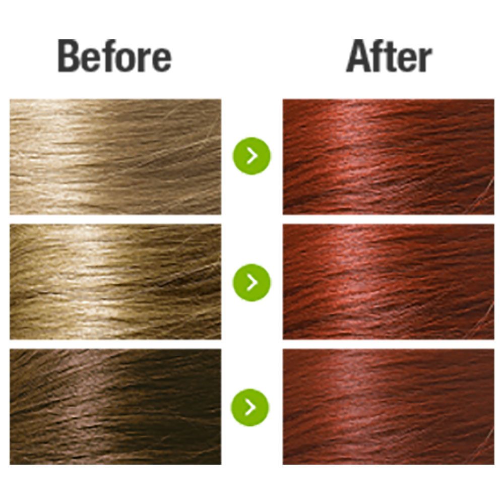 Naturigin - Medium Blonde Deep Red 7.55 Hair Colour